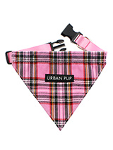 Pink Tartan Bandana - Our Pink Tartan Bandana is a traditional design which is stylish, classy and never goes out of fashion. Just attach your lead to the D-ring and this stylish Bandana can also be used as a collar. It is lightweight, incredibly strong, stylish and practical.