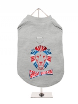 ''Team Great Britain'' Harness-Lined Dog T-Shirt