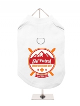 ''Ski Patrol'' Harness-Lined Dog T-Shirt