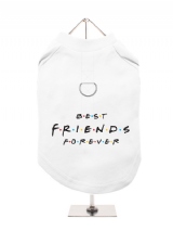 ''Best Friends Forever'' Harness-Lined Dog T-Shirt